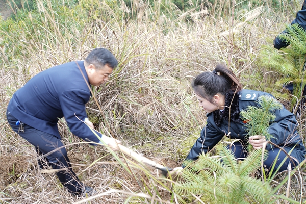 贵州黔东经济开发区税务局开展春季义务植树活动.JPG
