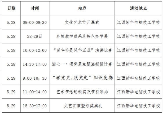 南昌市第三届技工学校校园文化节暨技能人才培育成果展开幕式成功举行
